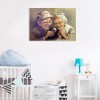 Old Couple - Full Round Diamond Painting