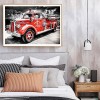 Fire Truck- Full Round Diamond Painting