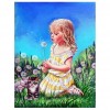 Girl - Full Round Diamond Painting