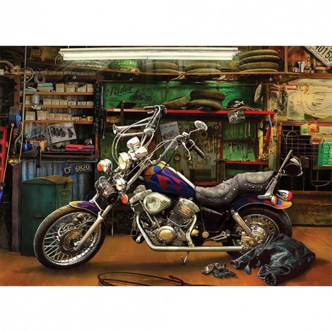 Motorcycle - Full Round Diamond Painting