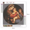 Mary - Full Round Diamond Painting(30*30cm)