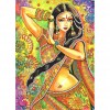 Dancing Girl - Full Round Diamond Painting