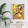 Dancing Girl - Full Round Diamond Painting