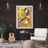 Dancing Girl - Full Round Diamond Painting