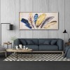 Feather - Full Round Diamond Painting(100x50cm)