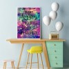 Love Poster - Full Round Diamond Painting