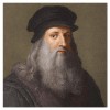 Leonardo da Vinci - Full Round Diamond Painting(30*30cm)