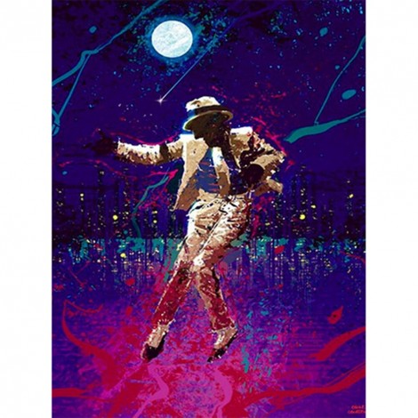 Michael Jackson - Full Round Diamond Painting