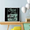 Classic Car- Partial Round Diamond Painting