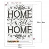 Home Sweet Home - Full Round Diamond Painting