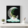 Moon - Full Round Diamond Painting (40*50CM)