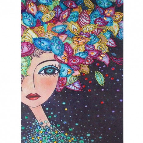 Girl - Crystal Rhinestone Diamond Painting