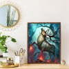 Novelty Deer  - Full Round Diamond Painting