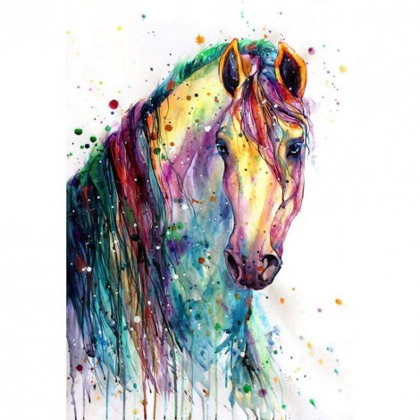 Horse - Full Round Diamond Painting