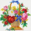 Flower Basket - Crystal Rhinestone Diamond Painting