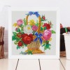 Flower Basket - Crystal Rhinestone Diamond Painting