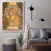 Mucha (Zodiac)- Full Round Diamond Painting