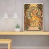 Mucha (Zodiac)- Full Round Diamond Painting