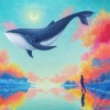 Dolphin - Full Round Diamond Painting