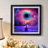 Starry Sky - Full Round Diamond Painting(30*30cm)