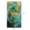 Two Fish - Partial Round Diamond Painting(30*50CM)