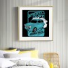 Classic Car- Partial Round Diamond Painting