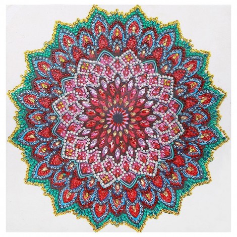 Mandala - Crystal Rhinestone Diamond Painting(30*30CM)