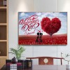 Valentine Day- Full Round Diamond Painting