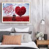 Valentine Day- Full Round Diamond Painting