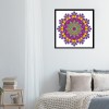 Mandala Flower- Full Round Diamond Painting