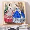 Palace Women- Full Round Diamond Painting