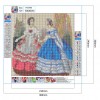 Palace Women- Full Round Diamond Painting