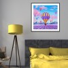 Hot Air Balloon - Full Round Diamond Painting