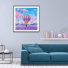 Hot Air Balloon - Full Round Diamond Painting