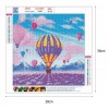 Hot Air Balloon - Full Round Diamond Painting