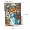 Statue of Liberty  - Full Round Diamond Painting