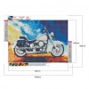 Motorcycle - Full Round Diamond Painting