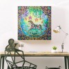 Wooden Horse - Crystal Rhinestone Diamond Painting