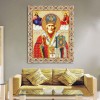 Religious - Partial Round Diamond Painting(26*30CM)