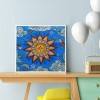 Mandala Flowers-Partial Round Diamond Painting