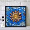 Mandala Flowers-Partial Round Diamond Painting