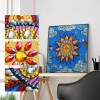 Mandala Flowers-Partial Round Diamond Painting