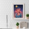 Cool Girl -Full Round Diamond Painting