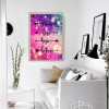 Letter Love Arrow - Full Round Diamond Painting