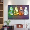 Landscape in Light Bulbs- Full Round Diamond Painting