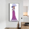 Dress Lady- Full Round Diamond Painting