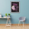 Horn Horse on Moon-  Full Round Diamond Painting