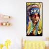 Indian Girl - Full Round Diamond Painting(85*45cm)