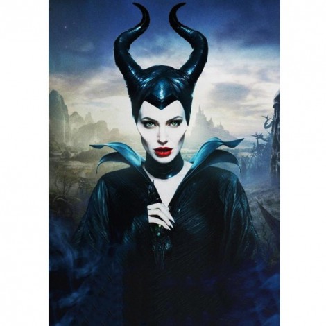 Maleficent - Full Round Diamond Painting