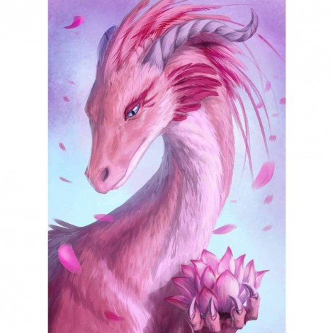 Myth Cute Dragon- Full Round Diamond Painting